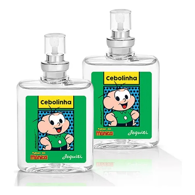Kit Perfume Colônia Miniatura Cebolinha